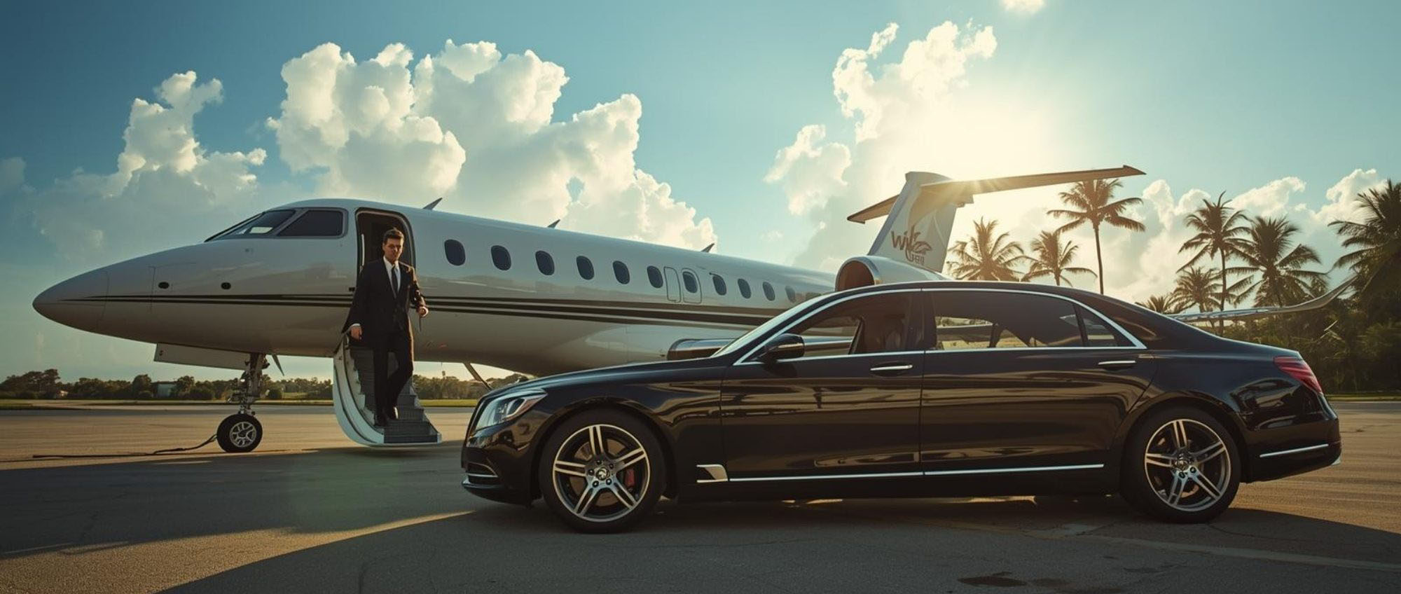 Private hire driver Cannes
