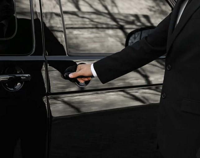 Private hire driver Cannes